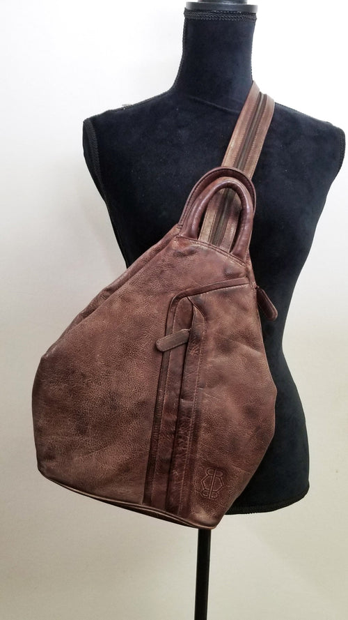 Genuine Leather Cross Body Sling Bag